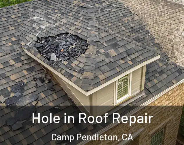  Hole in Roof Repair Camp Pendleton, CA
