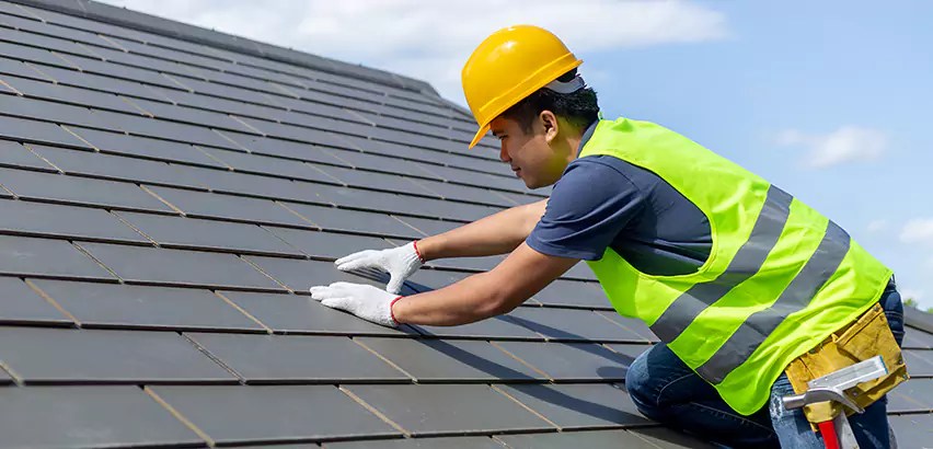 Slipped Slate Repair in Camp Pendleton
