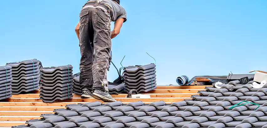 Replacing Tile Roof Underlayment in Camp Pendleton