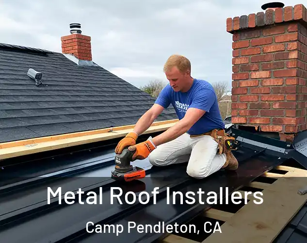  Metal Roof Installers Camp Pendleton, CA