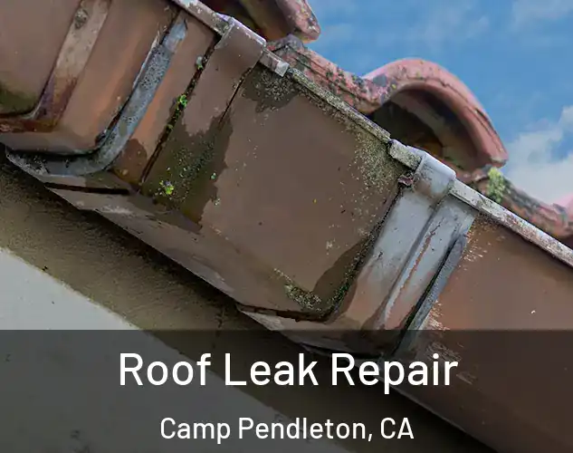  Roof Leak Repair Camp Pendleton, CA